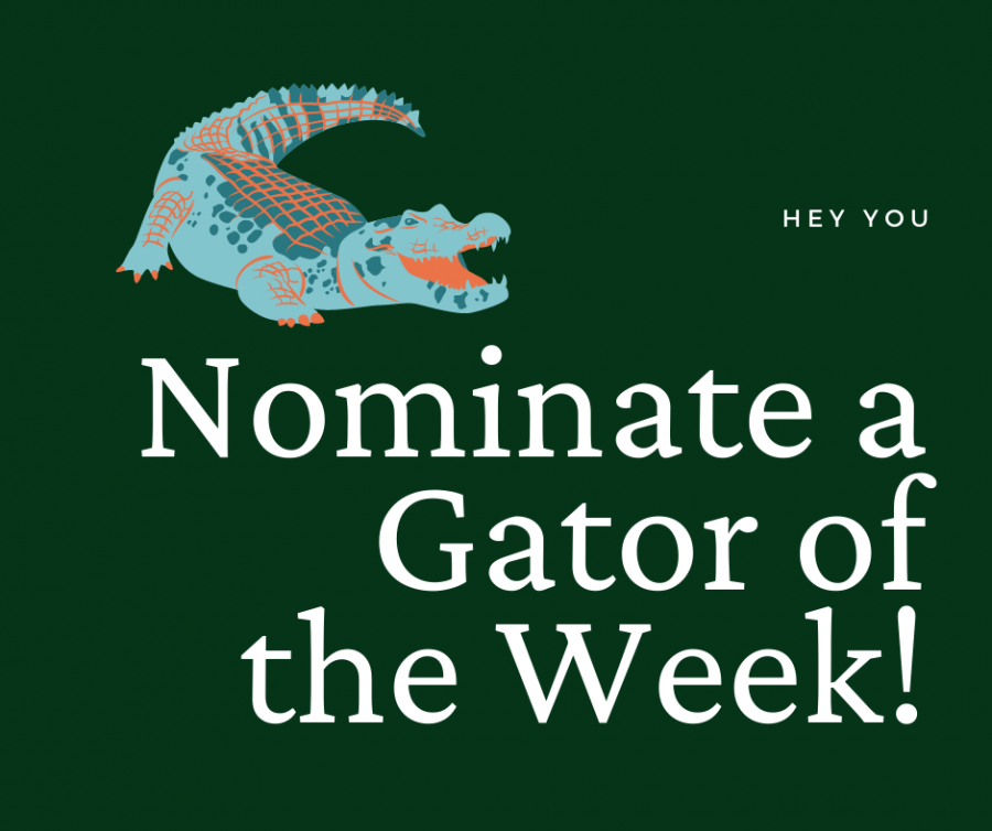 Who do you think should be Gator of the Week? Let us know!