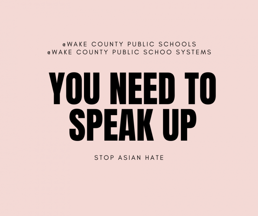 How am I to feel accepted in WCPSS and Green Level if Anti-Asian racism is not condemned?