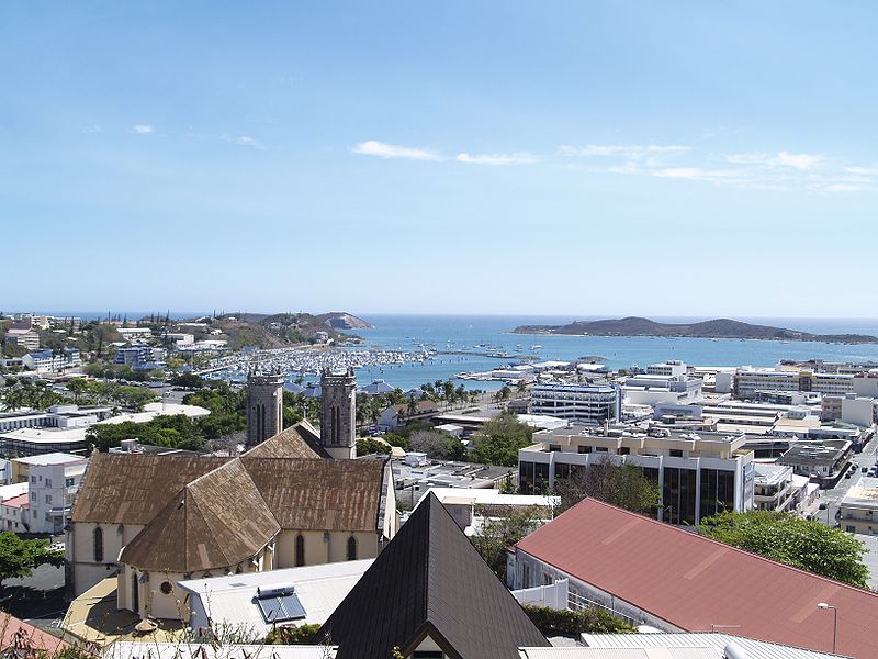Nouméa, where the 1998 peace deal was signed.