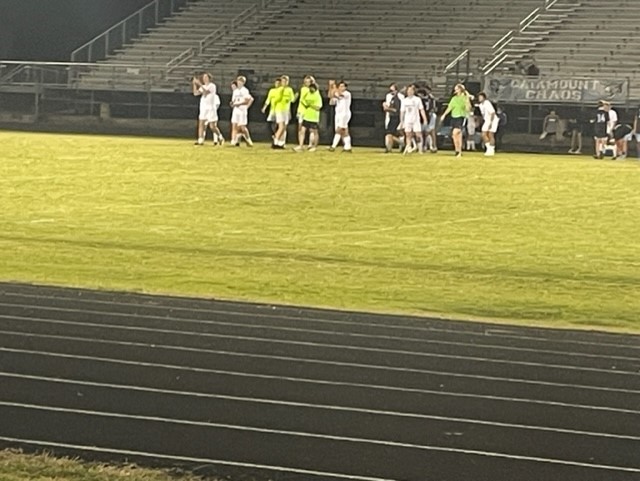 The gator players thank the fans for their great support throughout the game