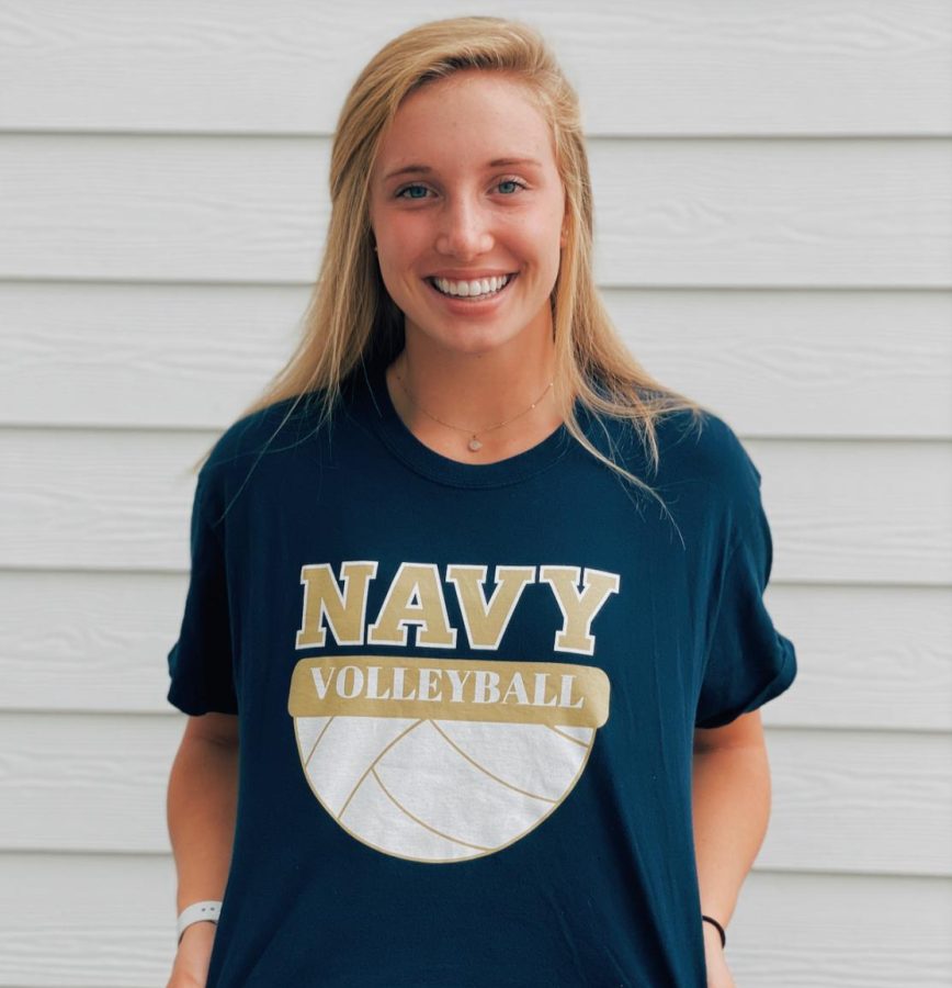 Senior, Ava Toppin commits to USNA to play Volleyball