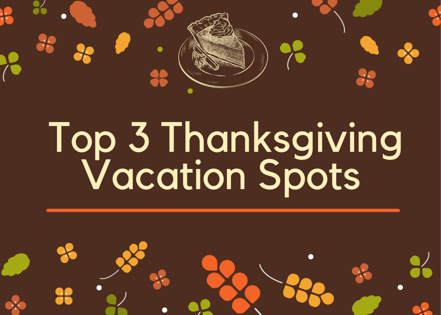 Top 3 Thanksgiving Vacation Spots in NC The Gator's Eye
