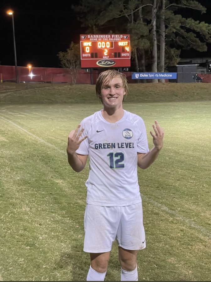 Ethan Sthole, pictured above, had an outstanding performance monday night, leading the gators to their playoff victory.

Photo Credit: @G_L_MSOCCER