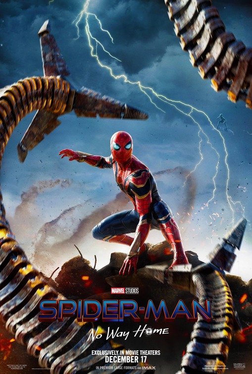 No Way Home promotional poster from Marvel Studios.