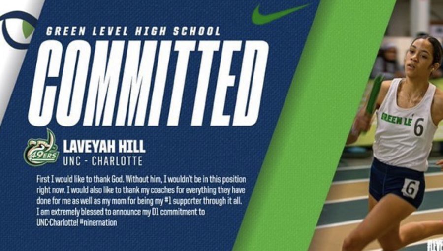 Committed: Laveyah Hill to UNCC