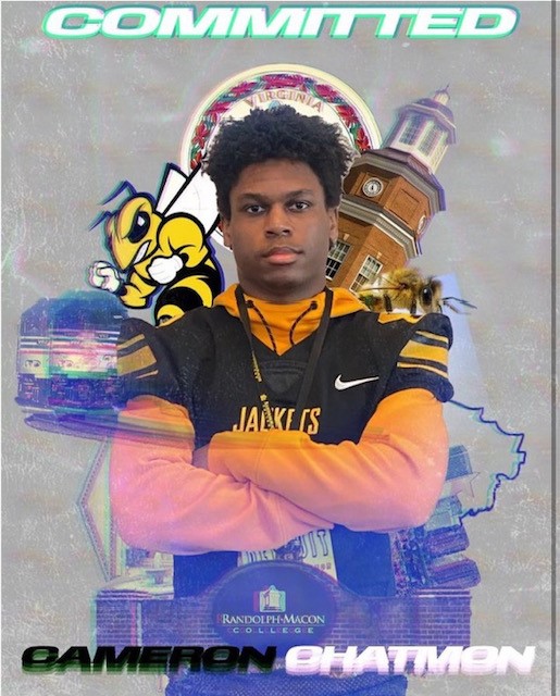 Committed: Cam Chatmon to Randolph-Macon