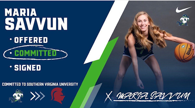 Committed: Maria Savvun to Southern Virginia