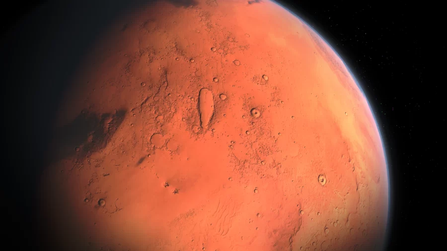 The discovery may increase the potential for life on the red planet. Image from Pixabay.