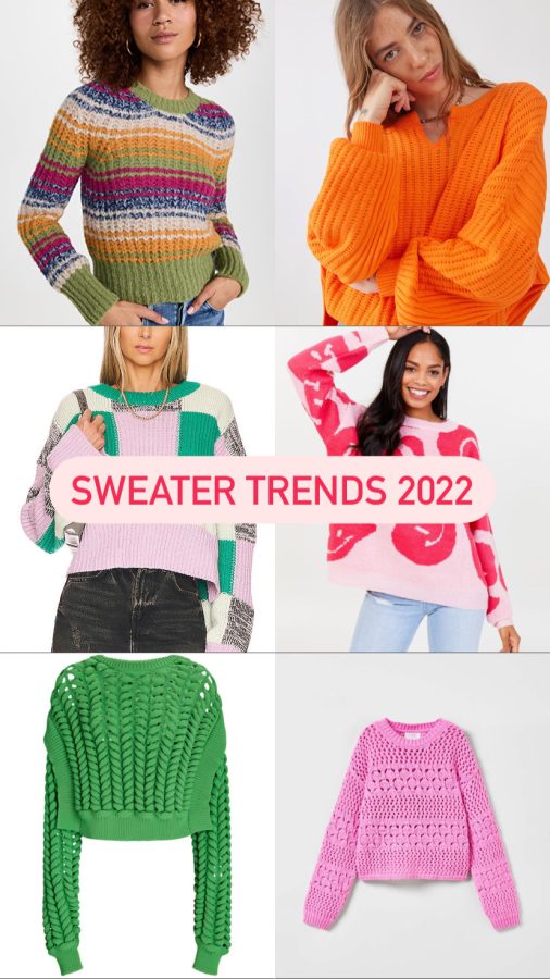 What types of sweaters are trending right now?