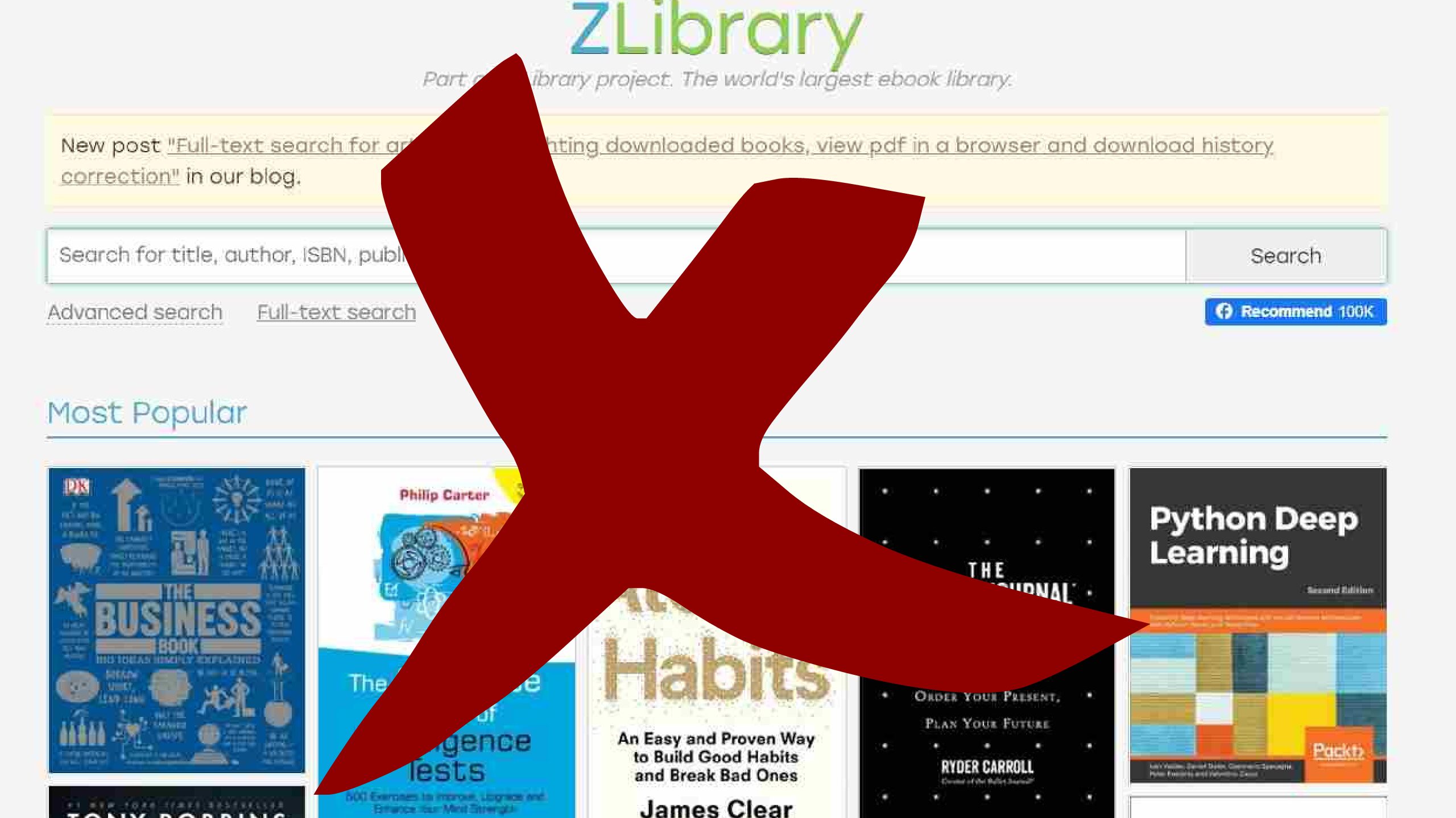 Z-Library Shuts Down!