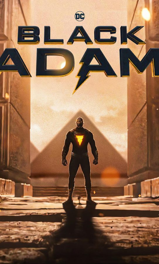 Black Adams promotional poster.