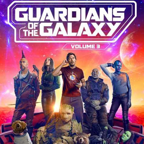 Promotional poster for GOTG, vol. 3.