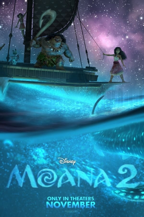 Moana 2 poster