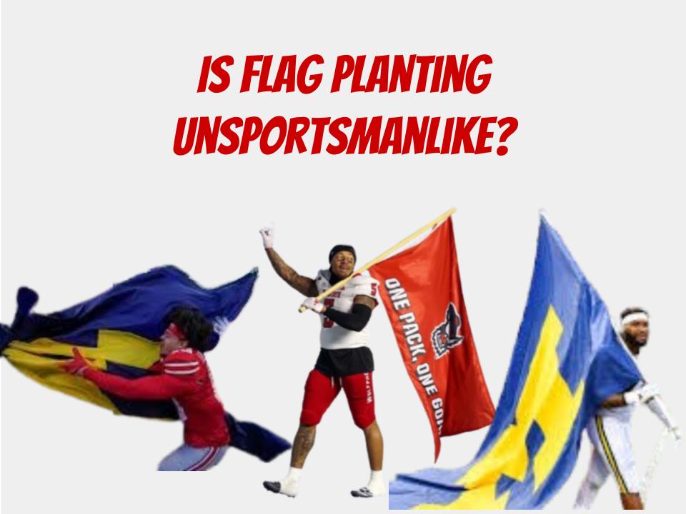 Flag Planting Controversy in College Football Rivalry Week