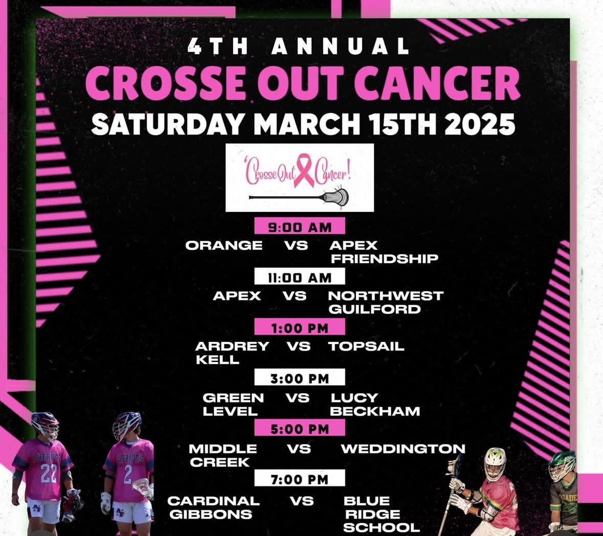 Crosse Out Cancer Preview