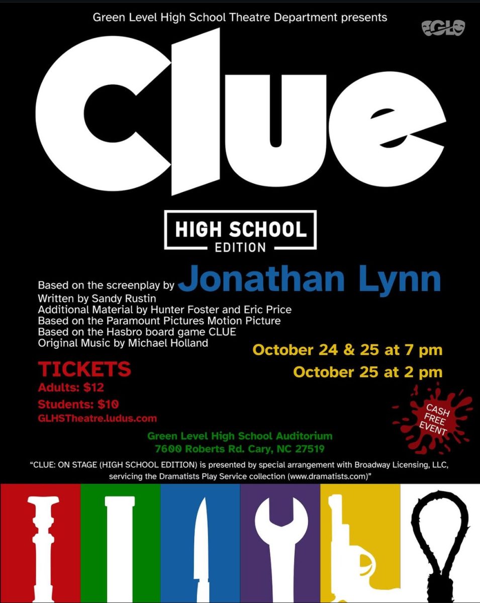 Official poster via Green Level Theatre.