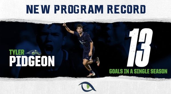 Tyler Pidgeon Breaks the Goal Scoring Record As a Junior