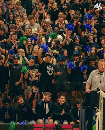 The Goonies cheer on the GL Volleyball team with their ESPN theme.