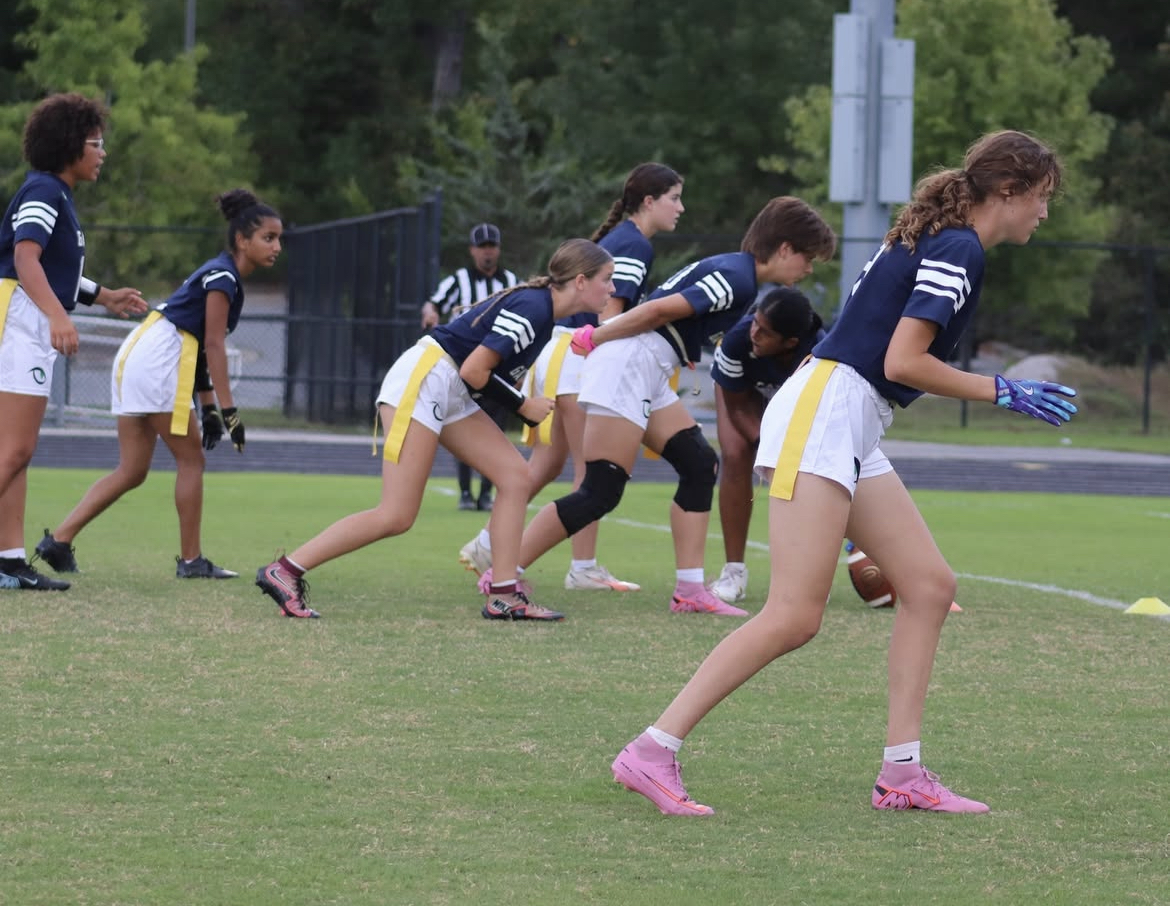 As the flag football team plays in their first and only home game this week, Green Level is proud of how far the program has come. 