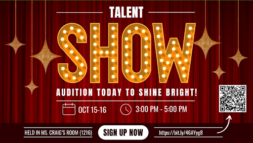Talent Show Auditions Next Week!
