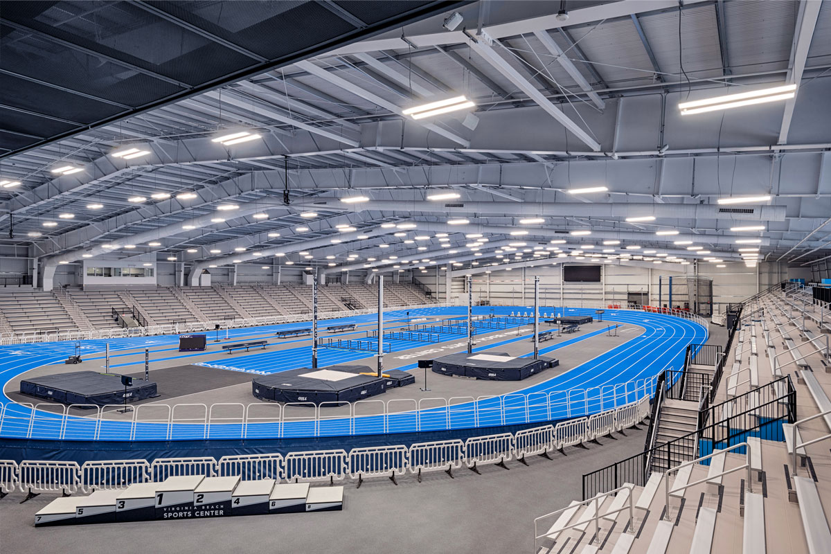 Green Level’s indoor track and field team will compete at the Virginia Beach Sports Center for their biggest showcase in January.