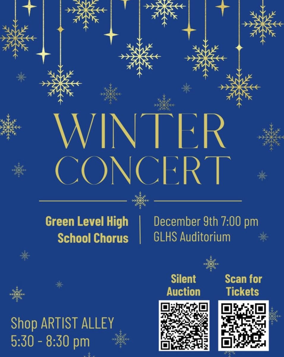 Green Level’s chorus program will hold their Winter Concert this Tuesday, December 9.