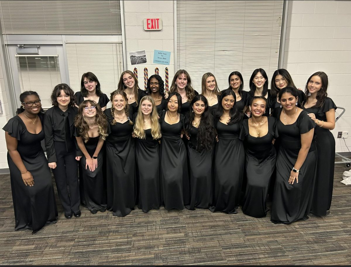 Green Level Chorus Performs Winter Concert