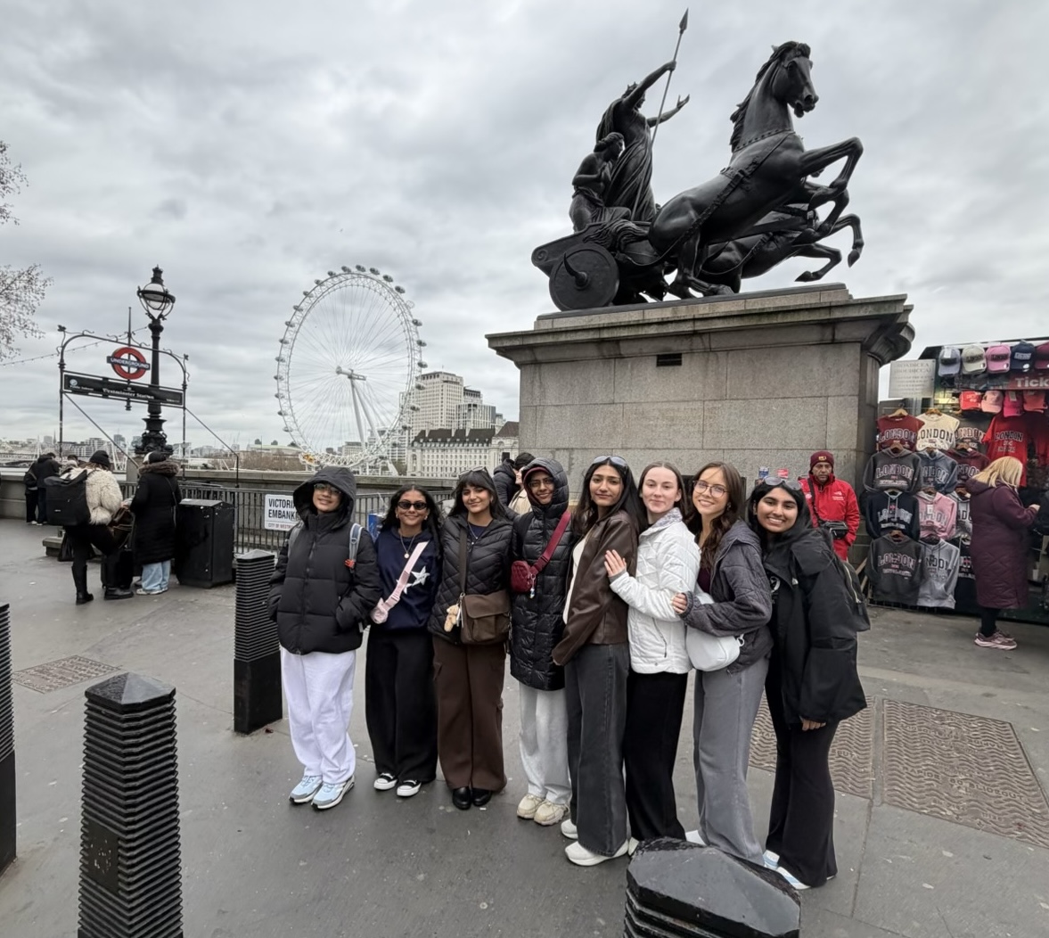 Green Level Chorus Spends Spring Break in London